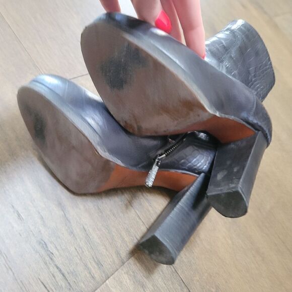 Santoni Leather boots 36 - Picture 7 of 9